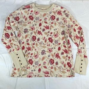 Sundance Floral Waffle Knit Thermal